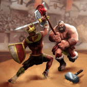 Gladiator Heroes Clash: Fighting and Strategy Game