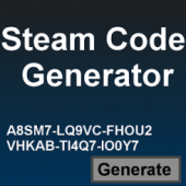 Steam Wallet Code Generator